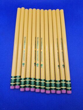 Ticonderoga "my first" Unsharpened Pencils • Pack of 12 • #2HB • BRAND NEW!